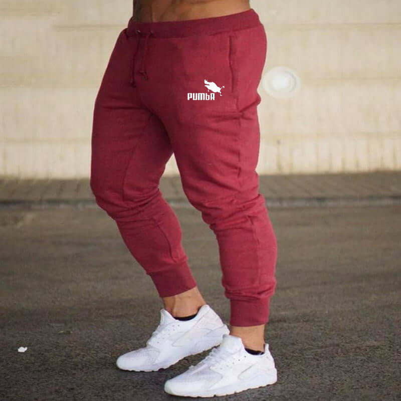 Men's Printed Fitness Casual Trousers - Blaze Athletic