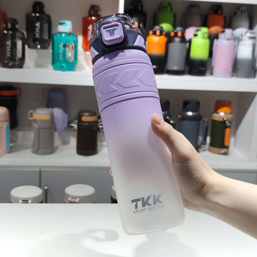 Large Sports Water Bottle Heat Resistant 600ml 1000ml