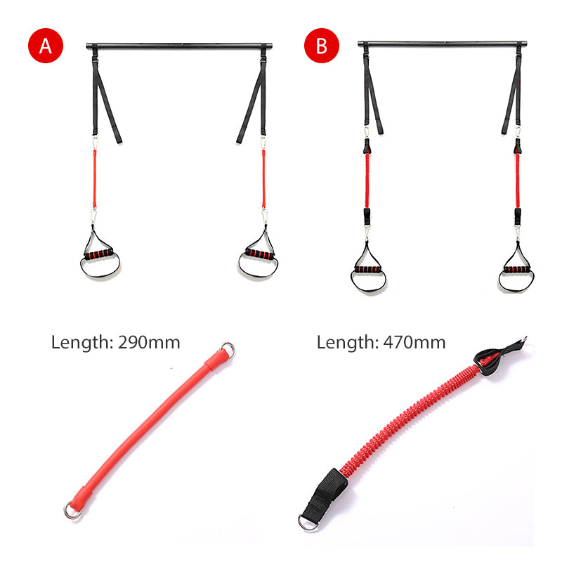 Resistance Band Workout Trainer Bar