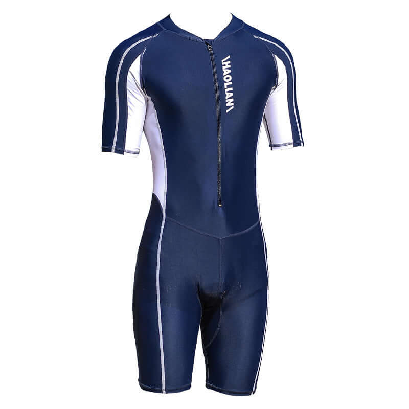 Men's Short-Sleeve Neoprene Surf Suit - Thermal Wetsuit