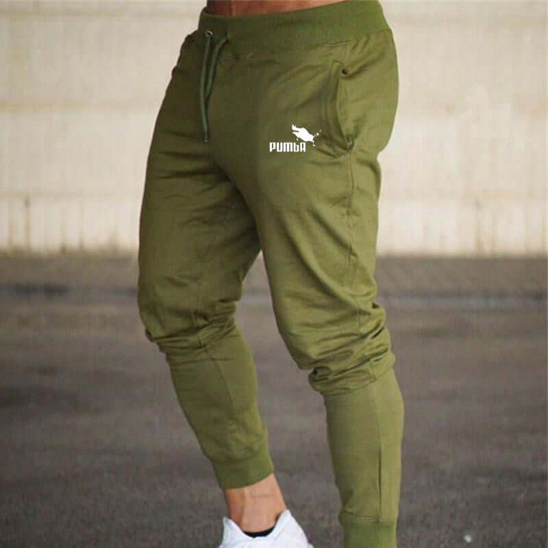 Men's Printed Fitness Casual Trousers - Blaze Athletic
