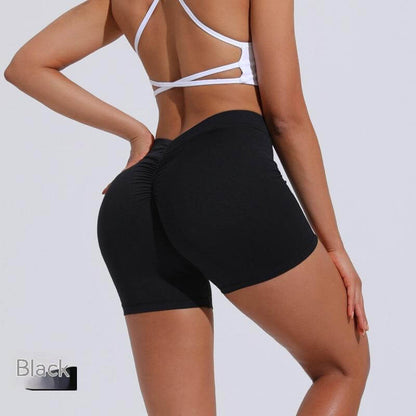 Women's Nylon Tight Training Shorts Running and Fitness