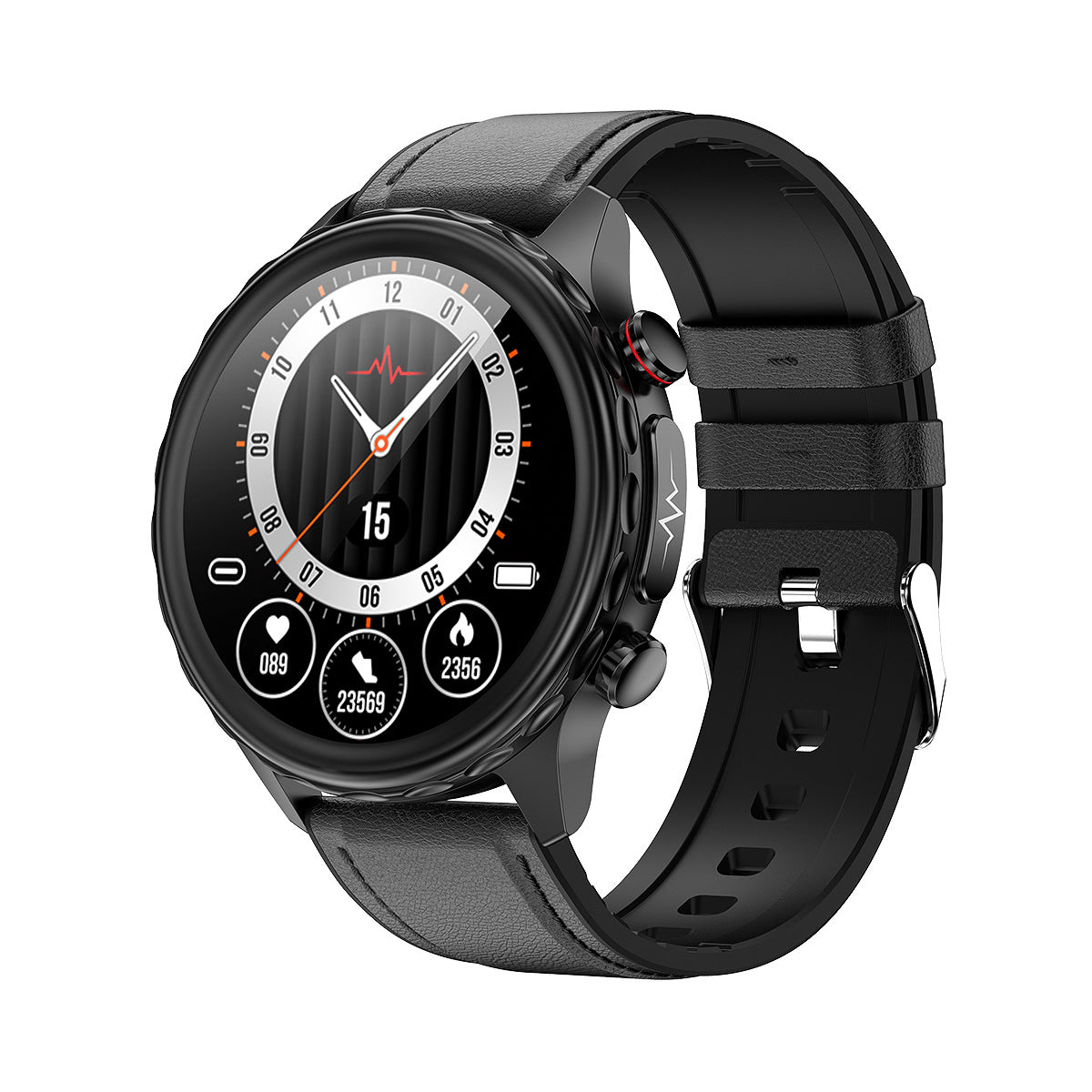 Bluetooth Smart Watch Health Detection displaying health metrics and fitness tracking features.