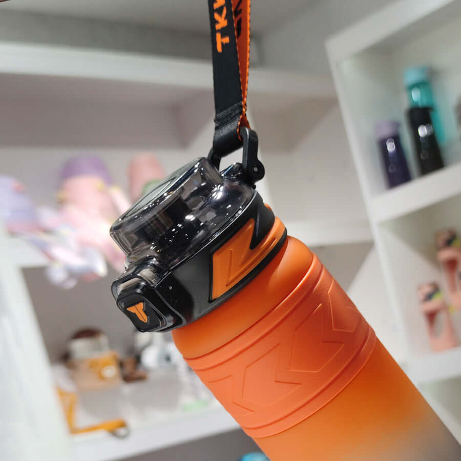 Large Sports Water Bottle Heat Resistant 600ml 1000ml