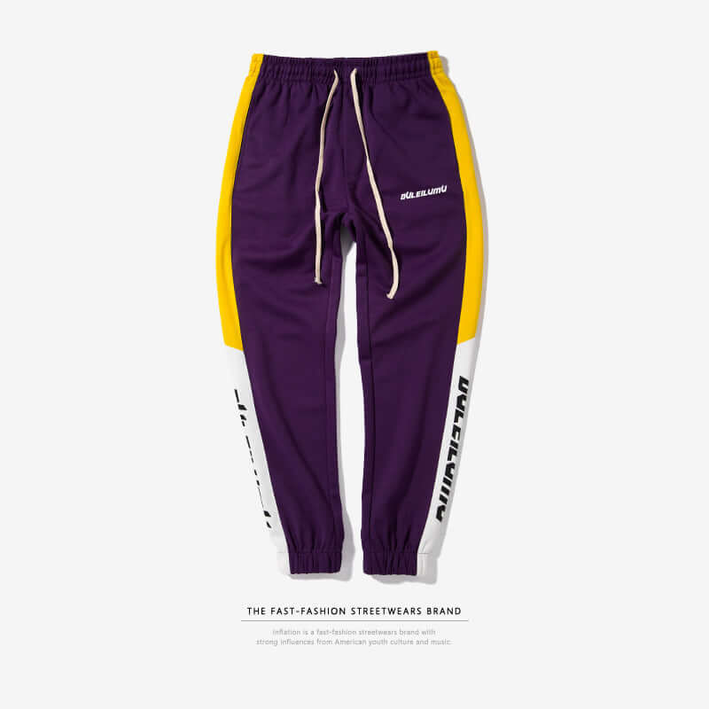 Men's Slim Fit Printed Sweatpants - Blaze Athletic