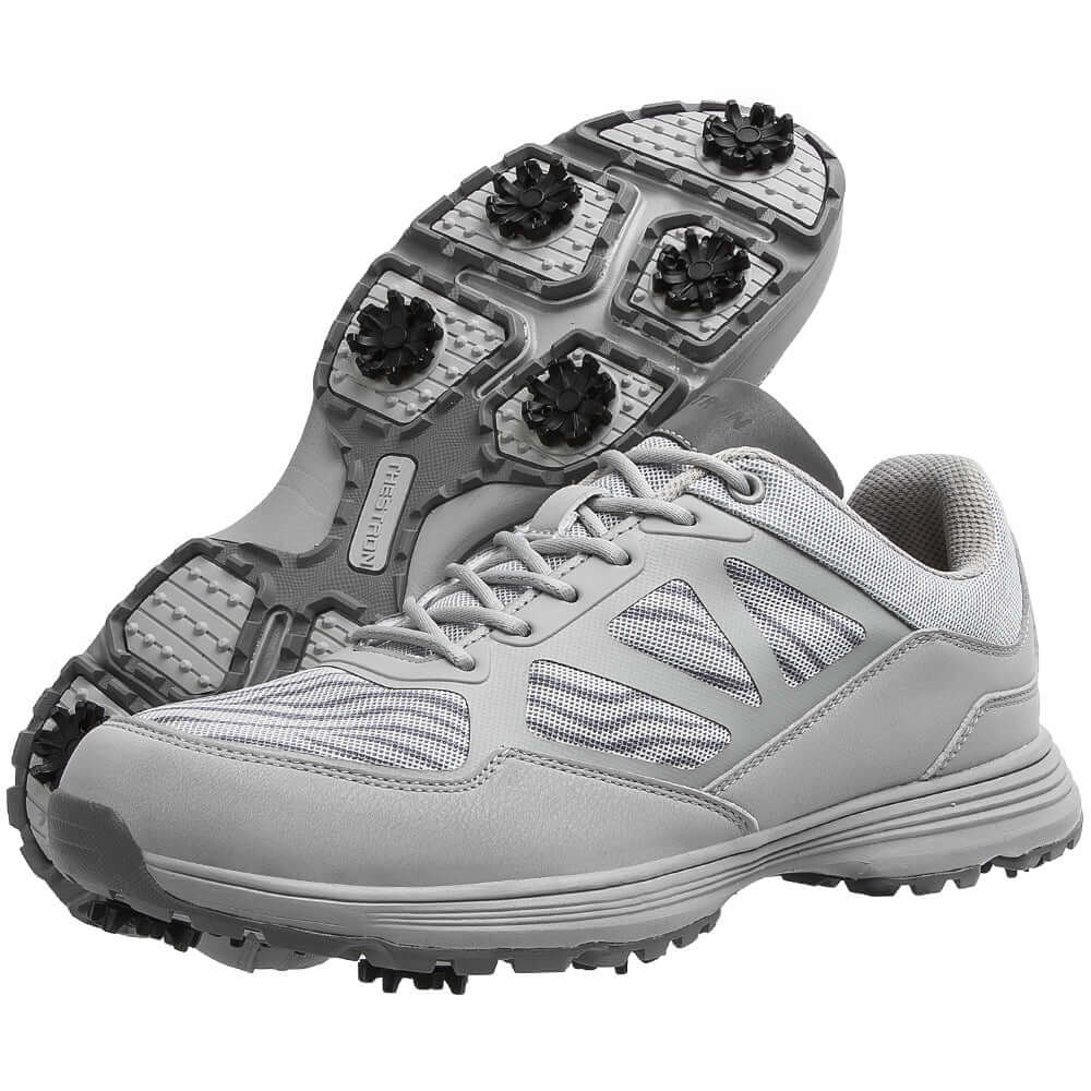 Men's Waterproof Spiked Golf Shoes - Blaze Athletic 