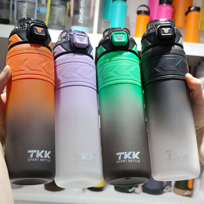 Large Sports Water Bottle Heat Resistant 600ml 1000ml