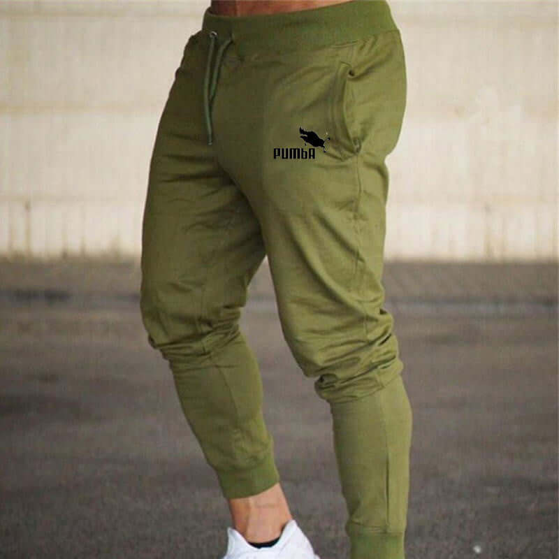 Men's Printed Fitness Casual Trousers - Blaze Athletic