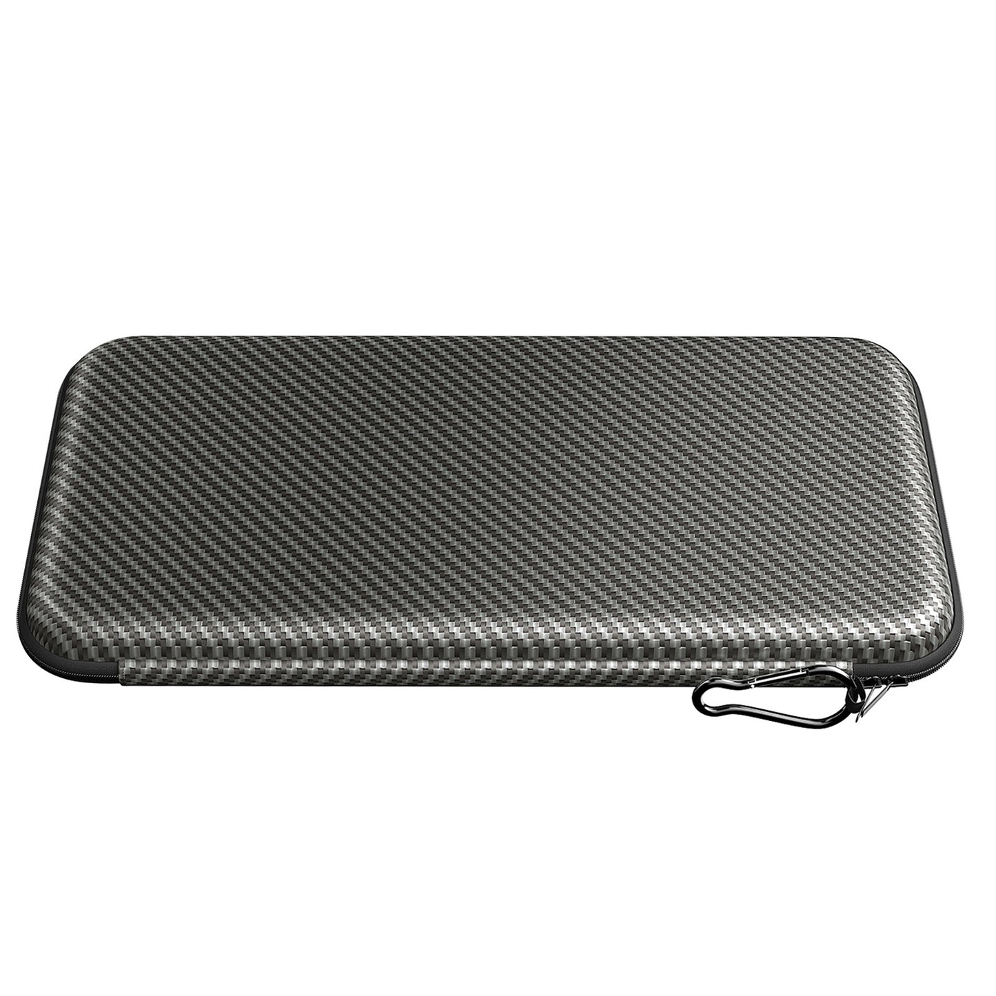 Double Glove Bag with two brackets for marking storage, featuring a sleek carbon fiber design.