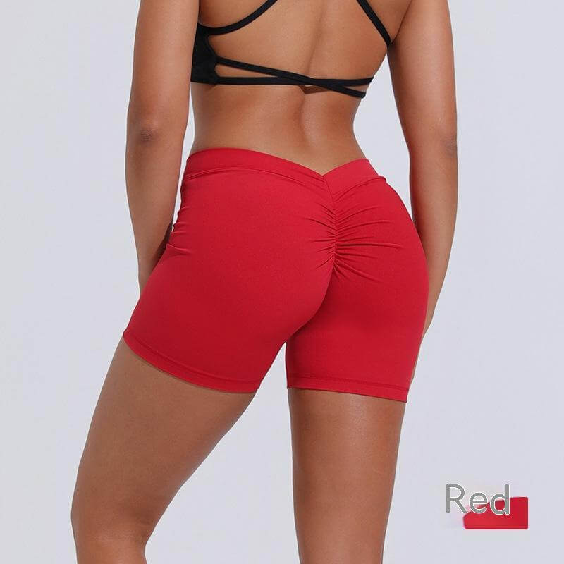 Women's Nylon Tight Training Shorts Running and Fitness