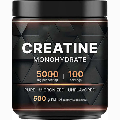 Creatine Monohydrate Powder Exercise Performance Supplement