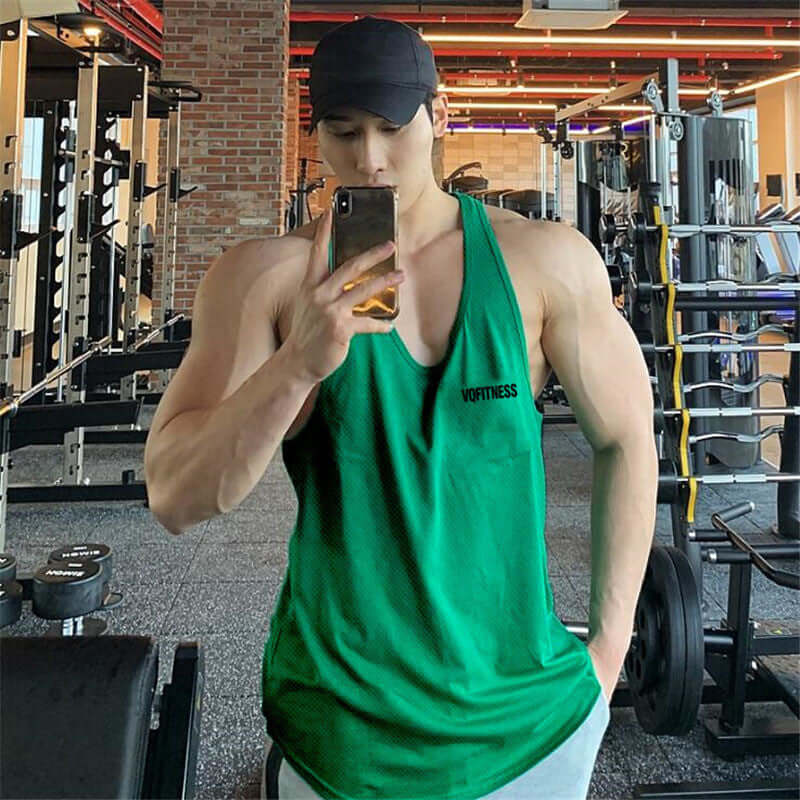 Men's Loose Fit Sports Training Tank Top - Blaze Athletic
