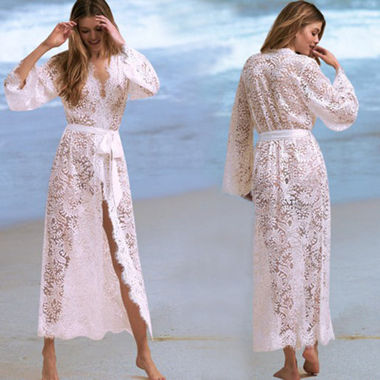 Women's Lace Beach Cover-Up Cardigan — Blaze Athletic