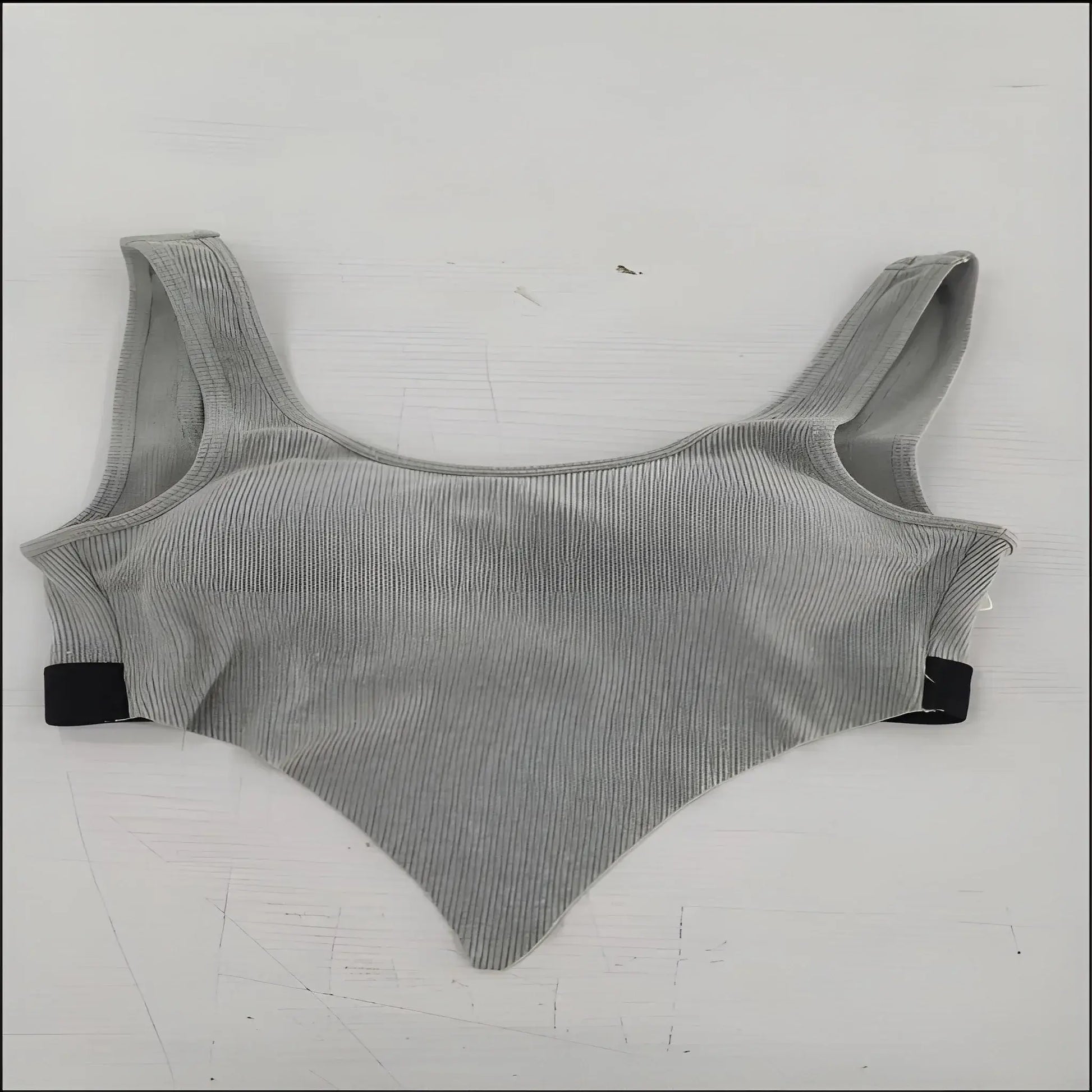 Women's Solid Colour Sports Bra Polyester Fitness Bra
