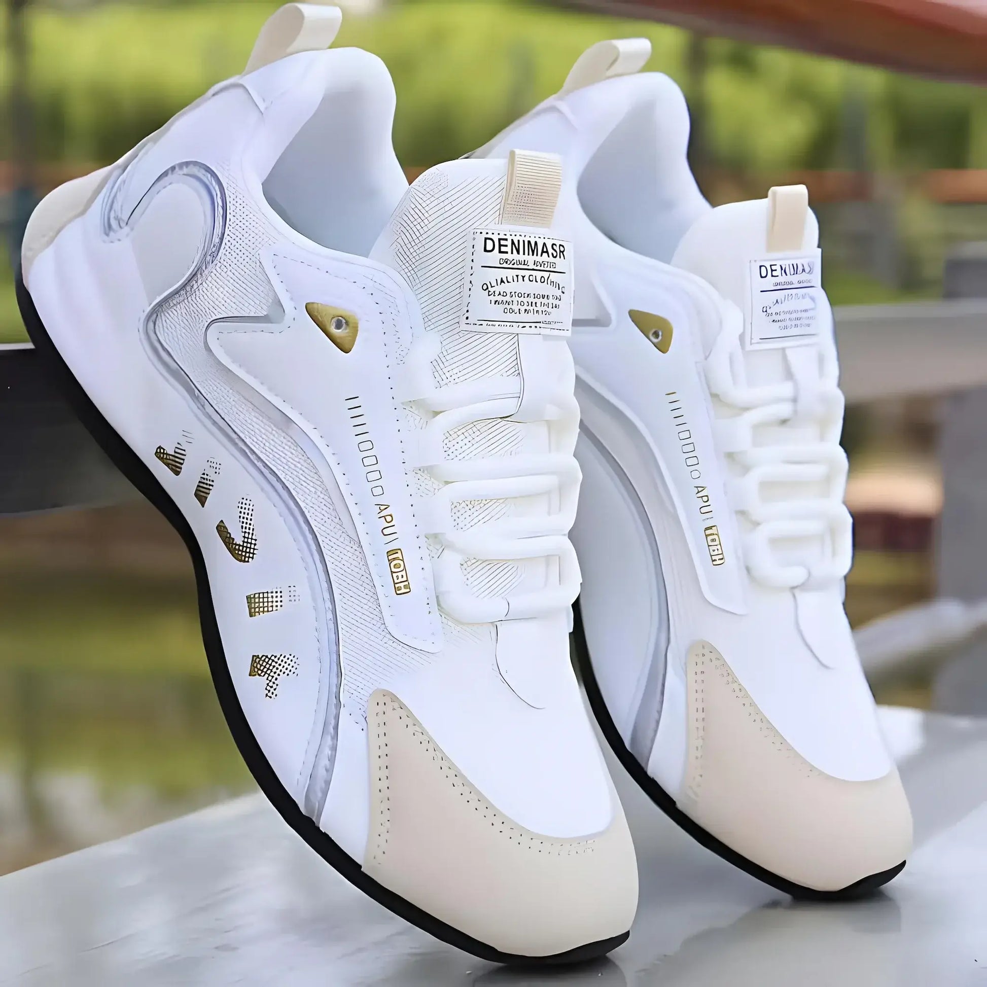 Men's Colourblock Low-Top Sneakers - Blaze Athletic