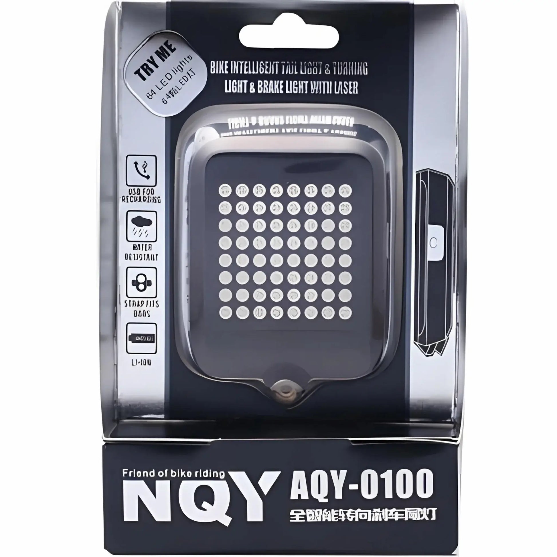 Intelligent Bicycle Tail Light Turn Signal Brake Light LED
