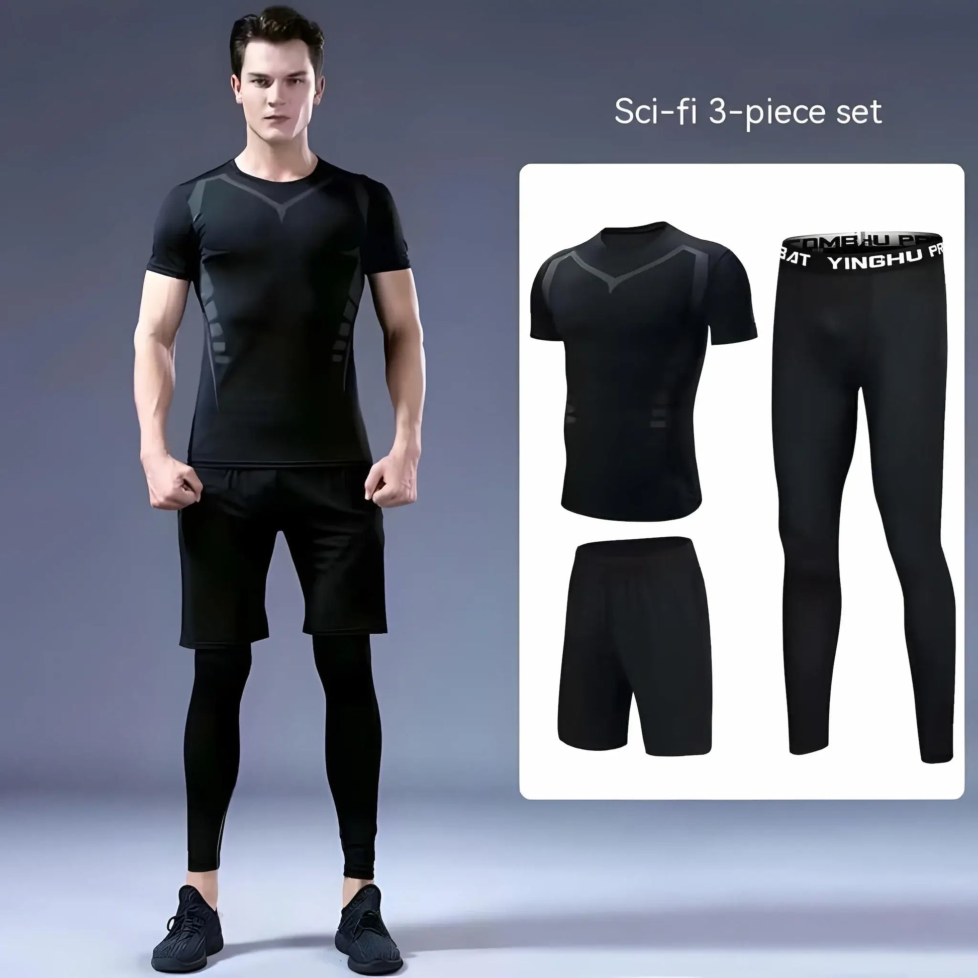 Men's Quick-Dry Running and Gym Sportswear - Blaze Athletic
