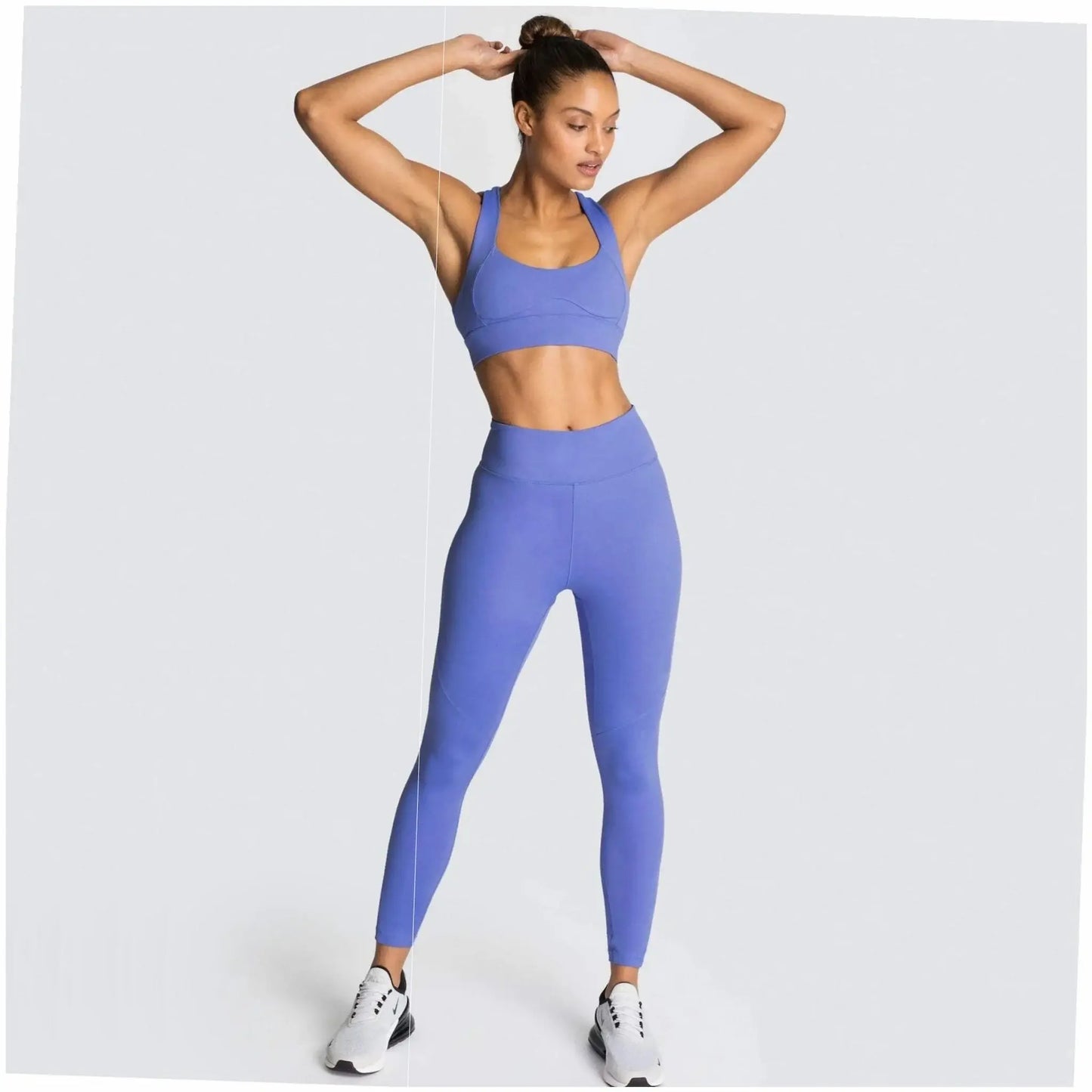 Women's Pure Colour Yoga Wear Sports Suit Sleeveless