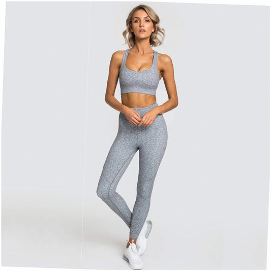 Women's Pure Colour Yoga Wear Sports Suit Sleeveless