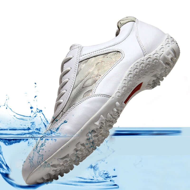 Women's Waterproof Breathable Leather Sneakers Non-Slip