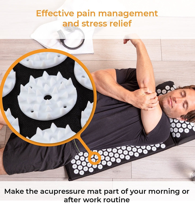 Premium Acupressure Mat & Pillow Set — Blaze Athletic
