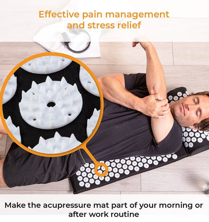 Premium Acupressure Mat & Pillow Set — Blaze Athletic
