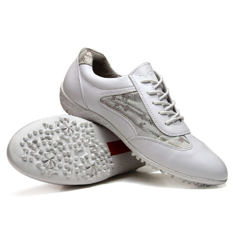 Women's Waterproof Breathable Leather Sneakers Non-Slip