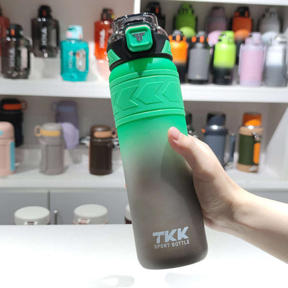 Large Sports Water Bottle Heat Resistant 600ml 1000ml