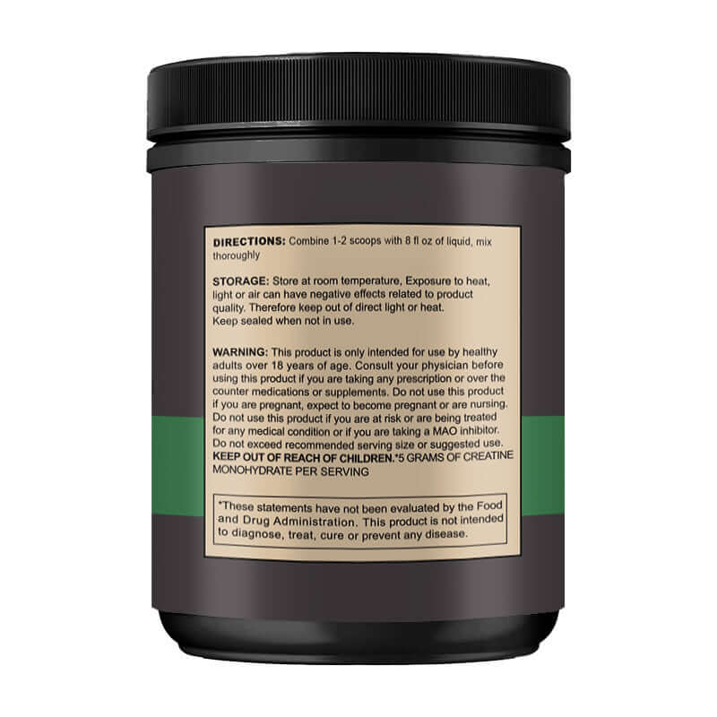 Creatine Monohydrate Powder Supplement 300g Muscle Recovery